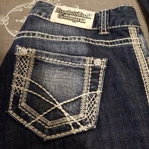 Rock and roll cowgirl boyfriend crop